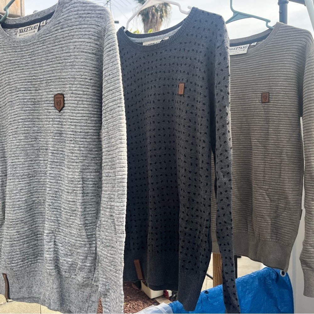 Rare Naketano Sweatshirt Bundle Men’s